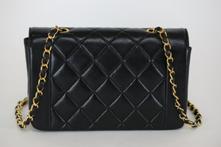 Chanel Diana Lambskin Small Flap Bag 24K GP Hardware