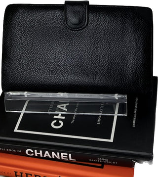 Chanel Timeless CC Logo Black Caviar Wallet