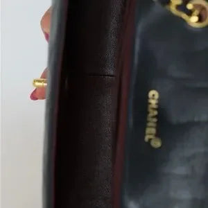 Chanel Diana Lambskin/Calfskin Leather medium