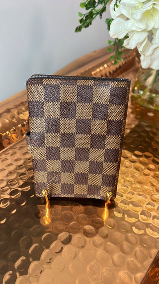 Louis Vuitton Damier Ebene PM Agenda