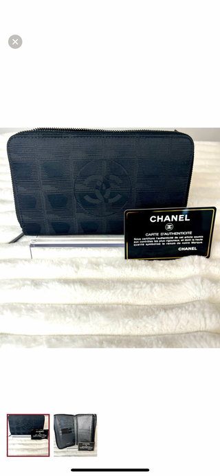 Chanel Travel line Zippy Wallet