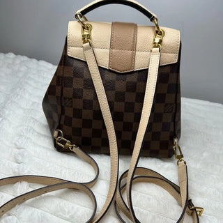 LOUIS VUITTON Pre-loved Damier Clapton Backpack Creme