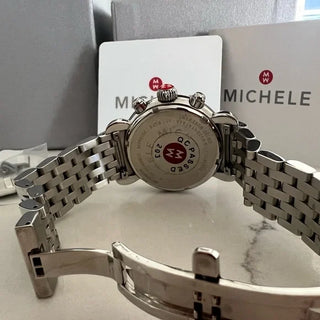 Michele Signature CSX-36 Diamond & Pearl White Dial Ladies Watch